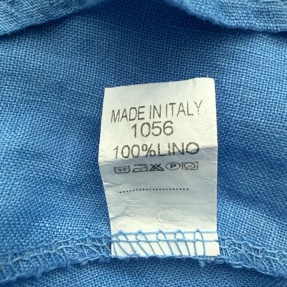 NWOT 100 Italian Linen Midi Dress - Picture 11 of 11